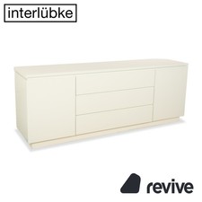 Interlübke Cube Holz Sideboard Weiß Creme