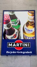 Martini Werbeschild - Original  1960er Jahre - Blech -  (81 cm x 61 cm)