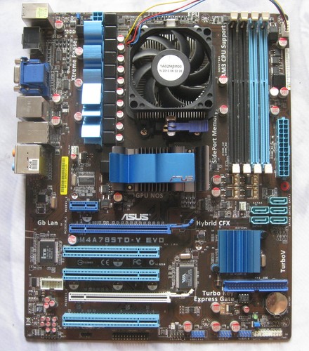 Asus m4a785td evo mit cpu - asus,