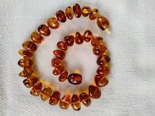 antike Bernstein Halskette - 40 cm
