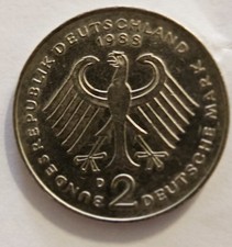 Antik Münze, Deutsche 2 Mark
