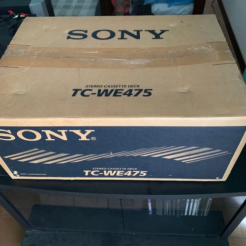 Sony we475 dual cassette - sony,
