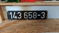Originales Lokschild Baureihe