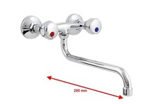 Spültisch Armatur Wandarmatur