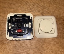 Busch-Jaeger 2250 Busch-Drehdimmer 2250 600W Aufputz Duro 2000 Abdeckung Creme 