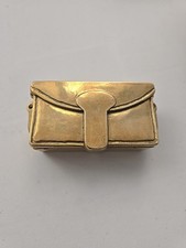 Messingdose für Zigaretten Antik Vintage Zigarettenetui Top Zustand