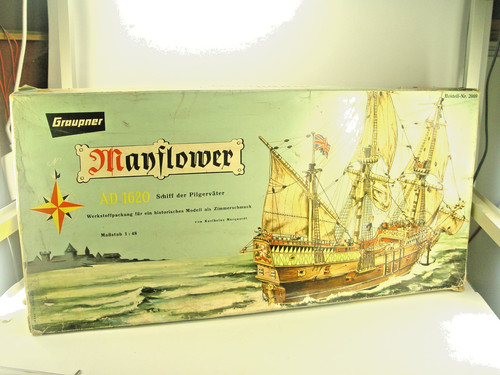 Mayflower segelschiff holz - -,