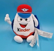 Kinder Ferrero Kinderino Ei mit Mesh Rucksack Schokale Plüsch Stofftier