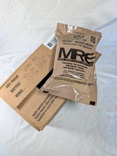 US Military MRE Menu 22 Beef