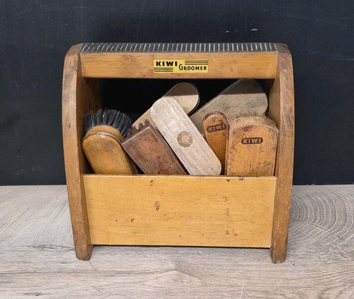 Vintage schuhputzkarton einige - schuhputzkarton,