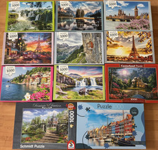 Puzzle Sammlung - 11 x 1000