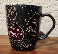8.5 sign. XL Keramik Handmade Kaffeebecher Sprüchetasse * 2018 be cool , Smile