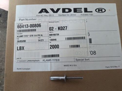 Avdel domkopfniete - avdel,
