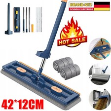 Großer Flacher Mop und Eimer