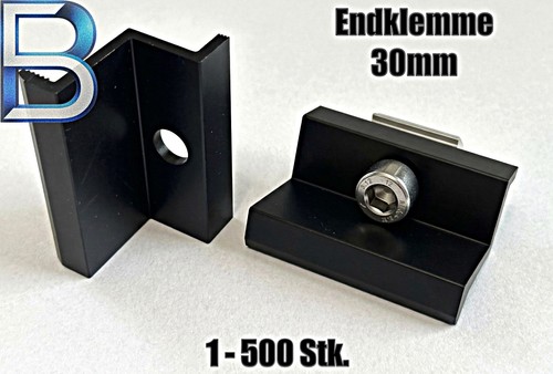Endklemme mm aus - 30,