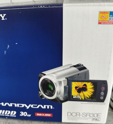 Sony handycam dcr - sony, dcr-sr30e