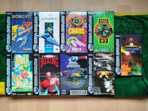Sega saturn spielekonvolut - sega,