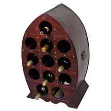 Weinregal im Kolonialstil für