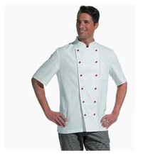 Kochjacke weiß halbarm