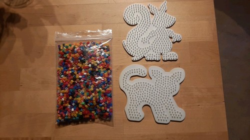 Bügelperlensteckplatten katze - bügelperlensteckplatten,