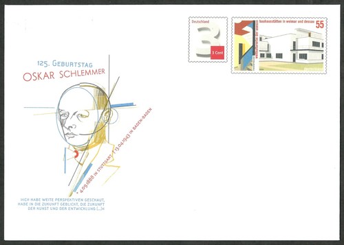 Gedenkumschlag 125 geburtstag - gedenkumschlag,