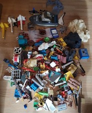 Playmobil Boote Hubschrauber diverse Zubehörteile Konvolut (6)