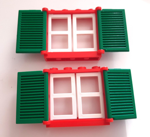 Lego fenster 3853 rot - lego, 2