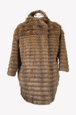 Pinko Damen Jacke Gr. 34 Braun