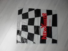 **NEW YORKER** Sammler Plastiktüte Tragetasche Tüte Groß Bag Schwarz Weiß