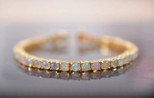 Natürlich Opal Rund Armband
