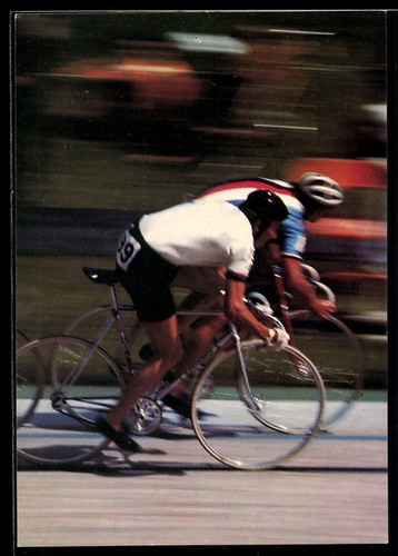 Radsportfahrer auf