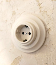 Steckdose Schuko Porzellan