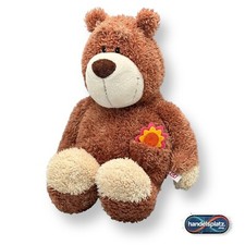 Nici Plüschtier Bär mit Blume Kuscheltier Teddy Bear Braun Beige Stofftier 50 cm