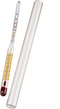 Alkoholometer thermometer - alkoholometer, +