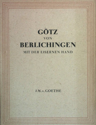 Götz von berlichingen mit - götz, der