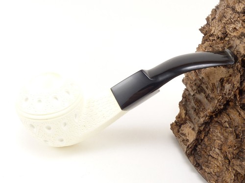Meerschaum pfeife bulldog - meerschaum,