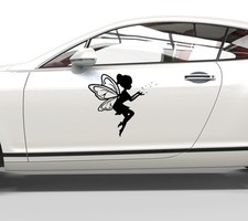 Autoaufkleber Fee schwebend