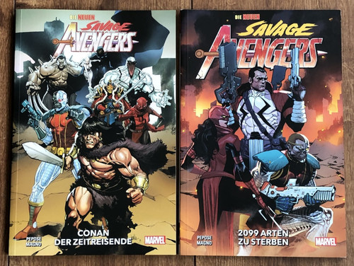 Die neuen savage avengers - avengers, +