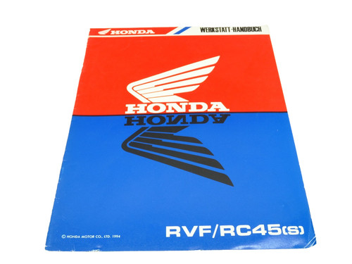 Honda rvf rc45 nachtrag - honda,