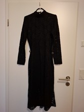 Abendkleid Schwarz Doppellagig