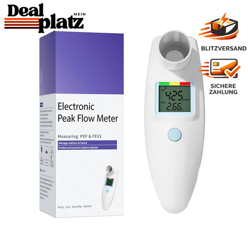 Peak flow meter für asthma - flow,
