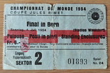 Ticket 1954 Westdeutschland
