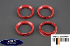4x Zentrierringe 66,45 - 57,1