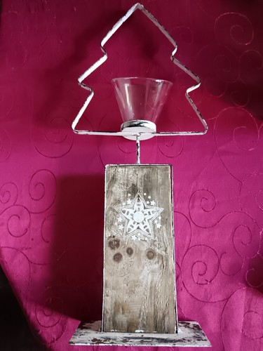 Weihnachtsbaum holz metall - holz, /