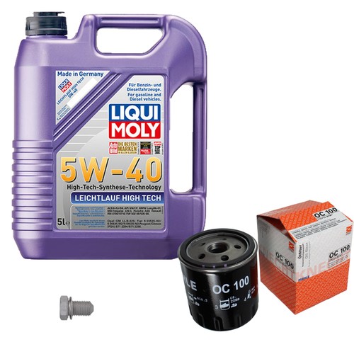 Mahle ölfilter liqui moly - 5,