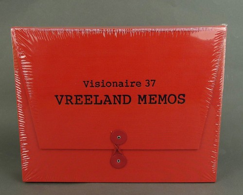Visionaire vreeland memos - visionaire,