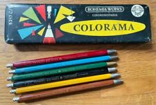 COLORAMA Toison d’or 6x Fallbleistifte Buntstifte Box Bohemia Works CZ Vintage