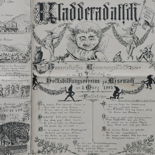 Kladderadatsch eisenach 1893 - kladderadatsch,