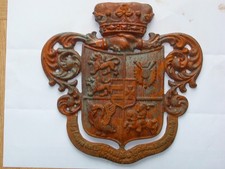 Gusseisen Wappen Metall