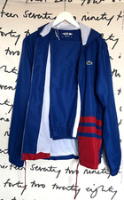 LACOSTE Herren Trainingsanzug*Gr.5/L*Blau*NP:240€*NEU*Tennis*Golf*City*